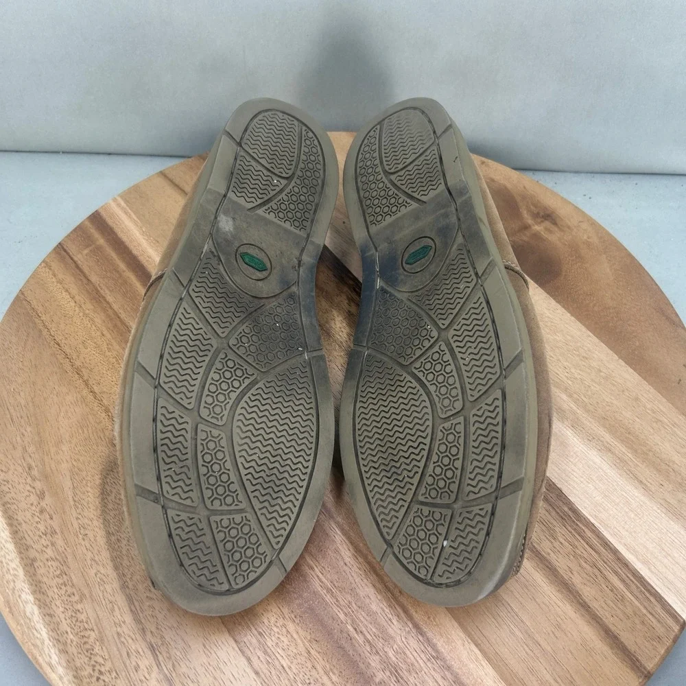 Timberland Mens 5229R Brown Leather Boat Shoes Size 10.5 M Loafers